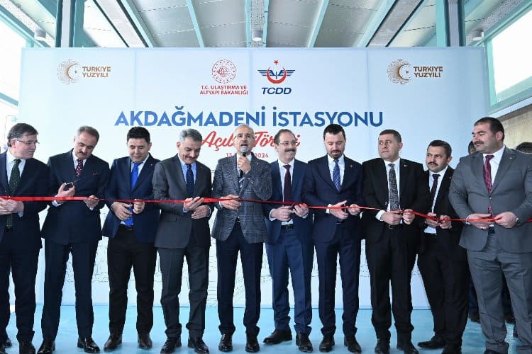 Akdağmadeni İstasyonu 135 bin yolcuya hizmet verecek